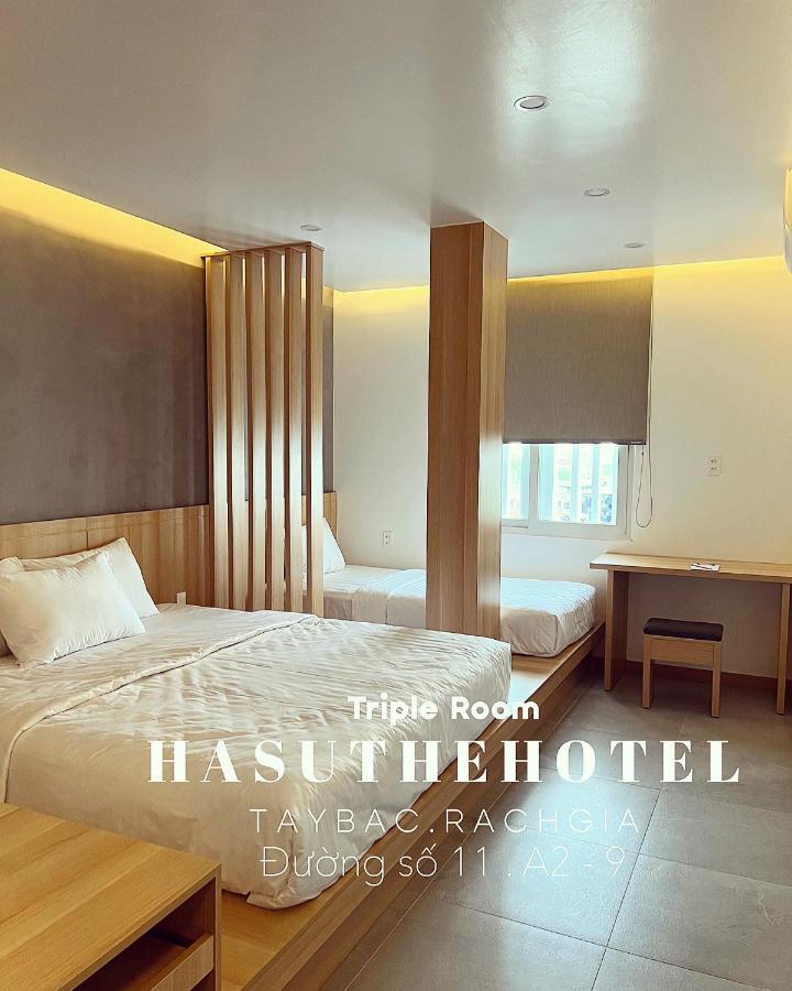 Hasu The Hotel - Rạch Giá Eksteriør billede